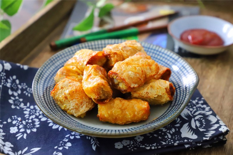 干炸响铃的做法