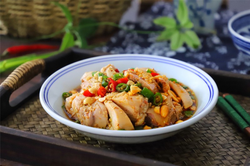 家庭版口水鸡的做法