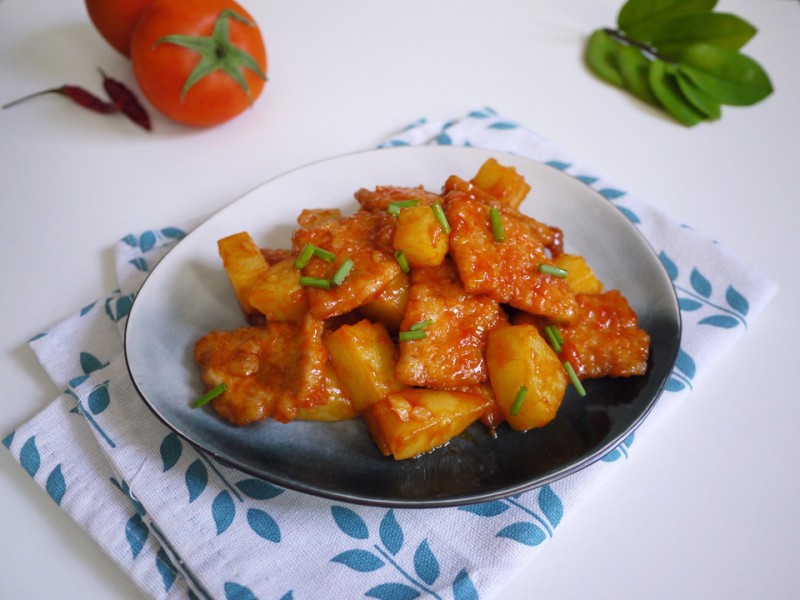 荔枝肉的做法(图1) 荔枝肉的做法