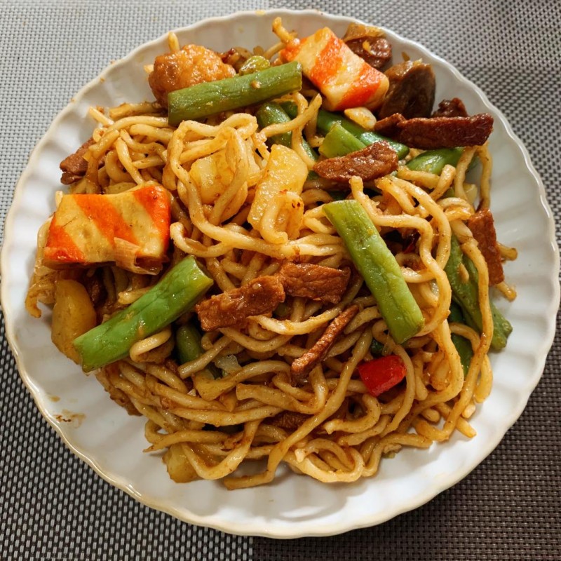 土豆豆角焖面的做法