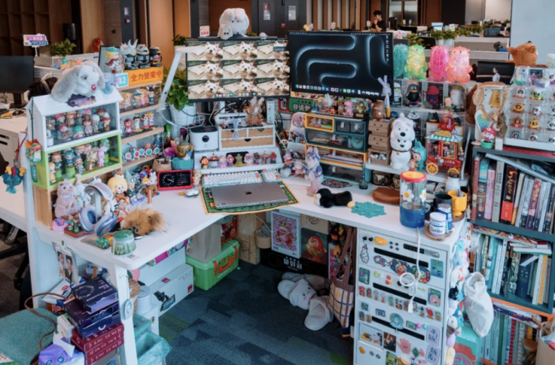 腾讯发文晒“鹅厂”员工位，展示办公室多样风格氛围