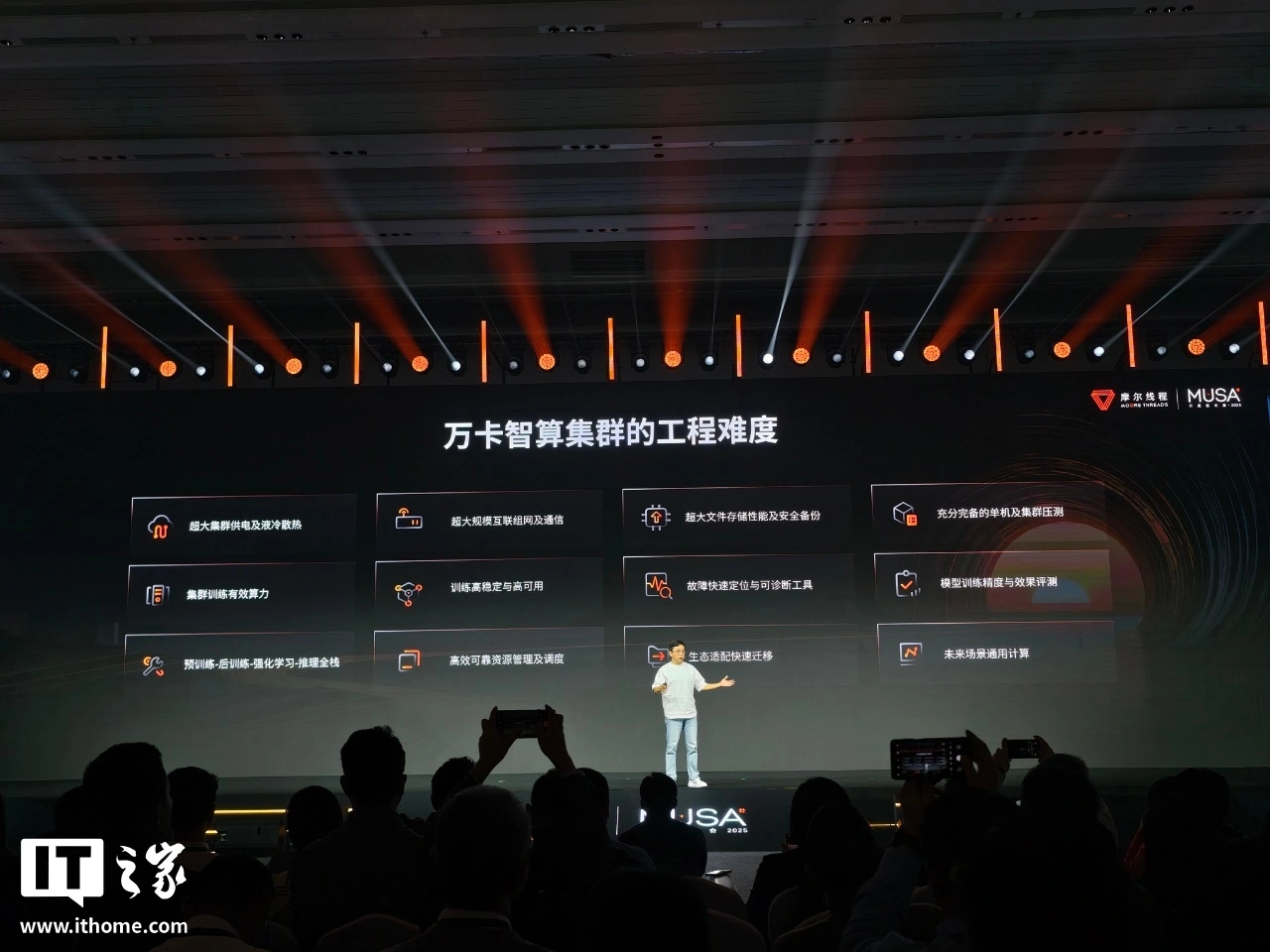 摩尔线程发布夸娥万卡集群：多项关键精度指标达国际主流水平，MTT C256 超节点架构前瞻亮相