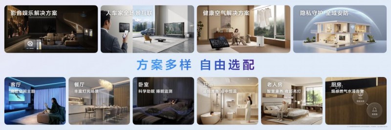 交互重构与美学进阶：华为鸿蒙智家发布前装后装全系套餐，开启空间智能化下半场