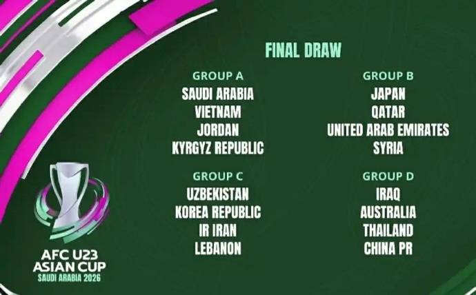 利好!伊拉克U23队无法征调海外球员 亚洲杯首战将对阵国足