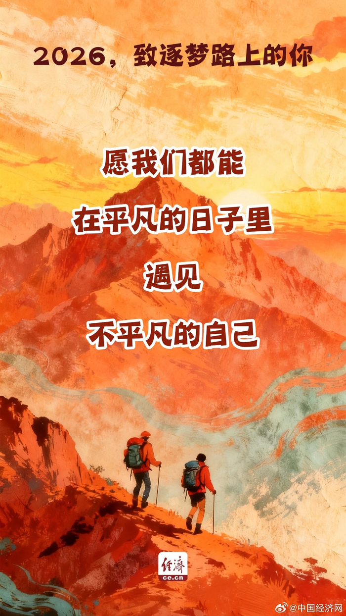 叮!你的2026年新年祝福已送达,请查收!