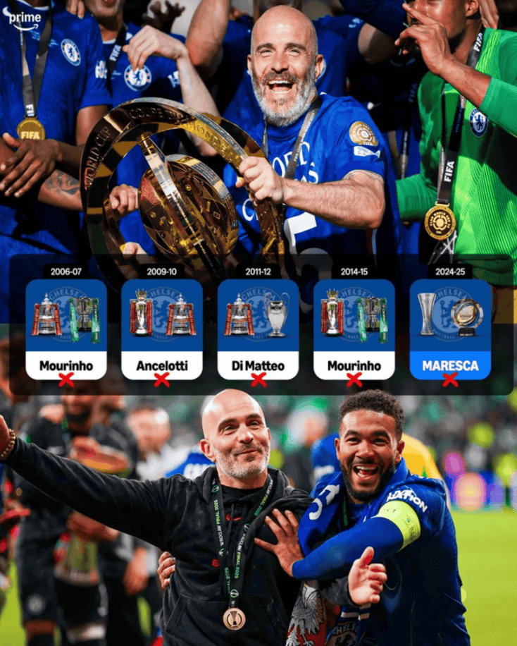 太危险！夺双冠=下课？英超历史仅5次 5次竟都是切尔西