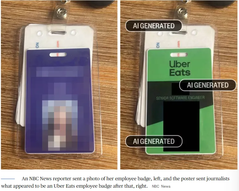 Uber 优先配送并不优先?外卖平台存在“骑手斩杀线”?挑动千万网友情绪的“内部爆料”实为 AI 造谣式起号 Uber 优先配送并不优先?外卖平台存在“骑手斩杀线”?挑动千万网友情绪的“内部爆料”实为 AI 造谣式起号