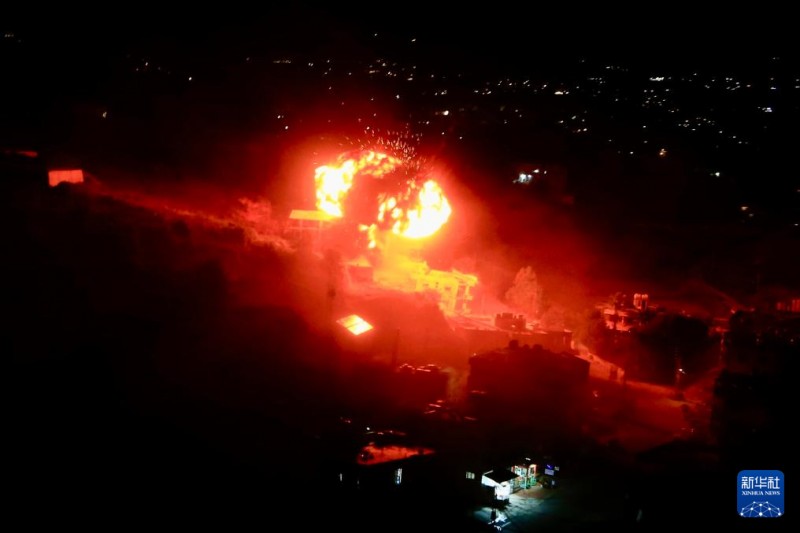 以军空袭黎巴嫩真主党地下设施