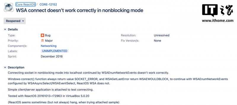 “开源 Windows”ReactOS 终实现异步 TCP 连接支持，网络应用迎来大幅性能提升