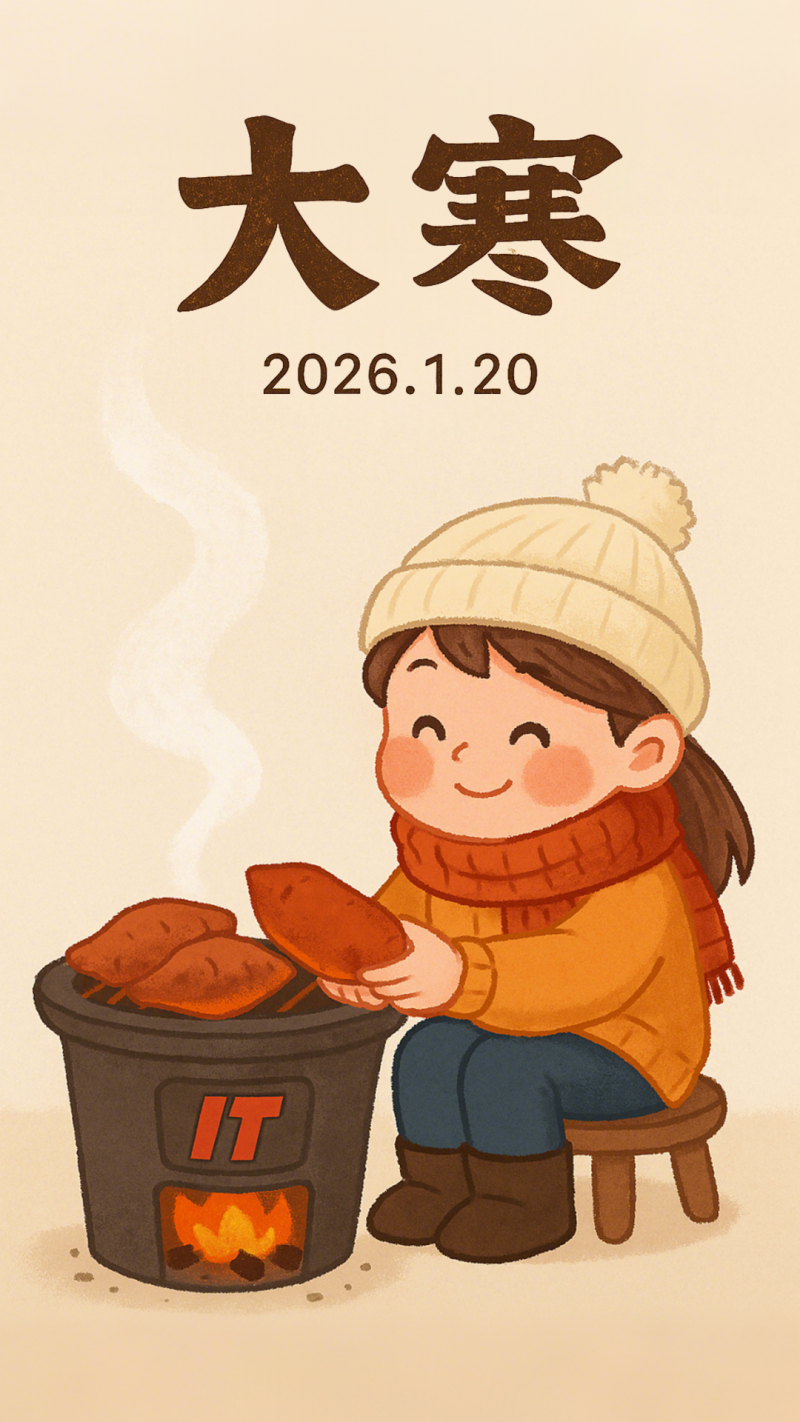 今日大寒：天气渐回暖，静待来年春天